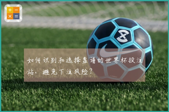 如何识别和选择靠谱的世界杯投注站，避免下注风险？